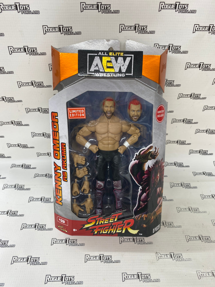 AEW Street Fighter Kenny Omega As Akuma GameStop Exclusive