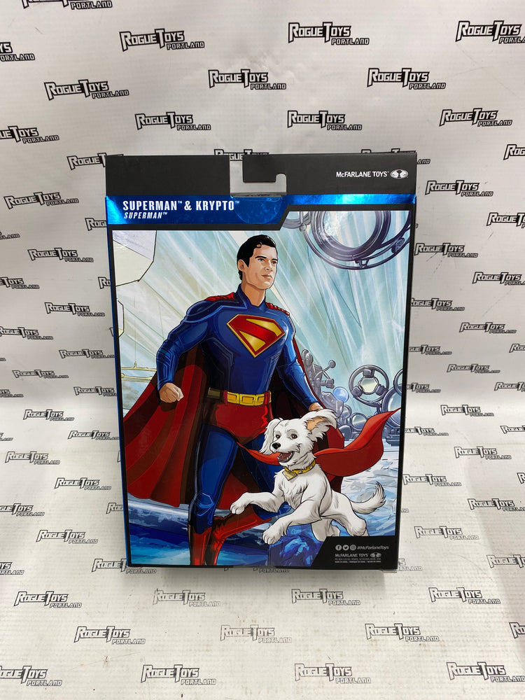 McFarlane DC Multiverse Superman & Krypto Deluxe Theatrical Edition