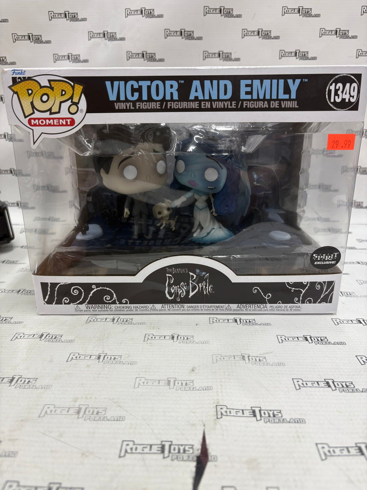 Funko POP! Moment Tim Burton’s Corpse Bride Victor and Emily 1349