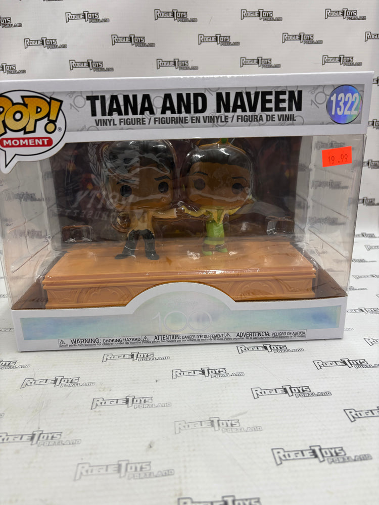 Funko POP! Moment Disney 100 Tiana and Naveen 1322