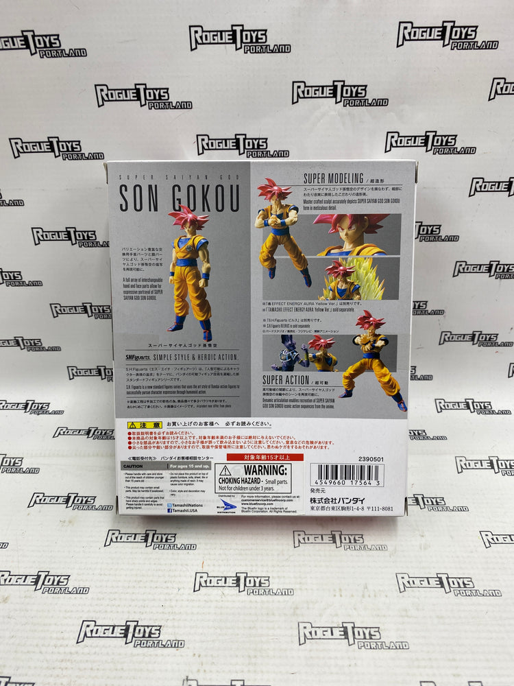 S.H.Figuarts DragonBall Z Super Saiyan God Son Gokou