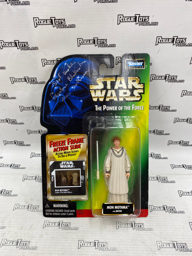 Autographed Star Wars POTF Mon Mothma