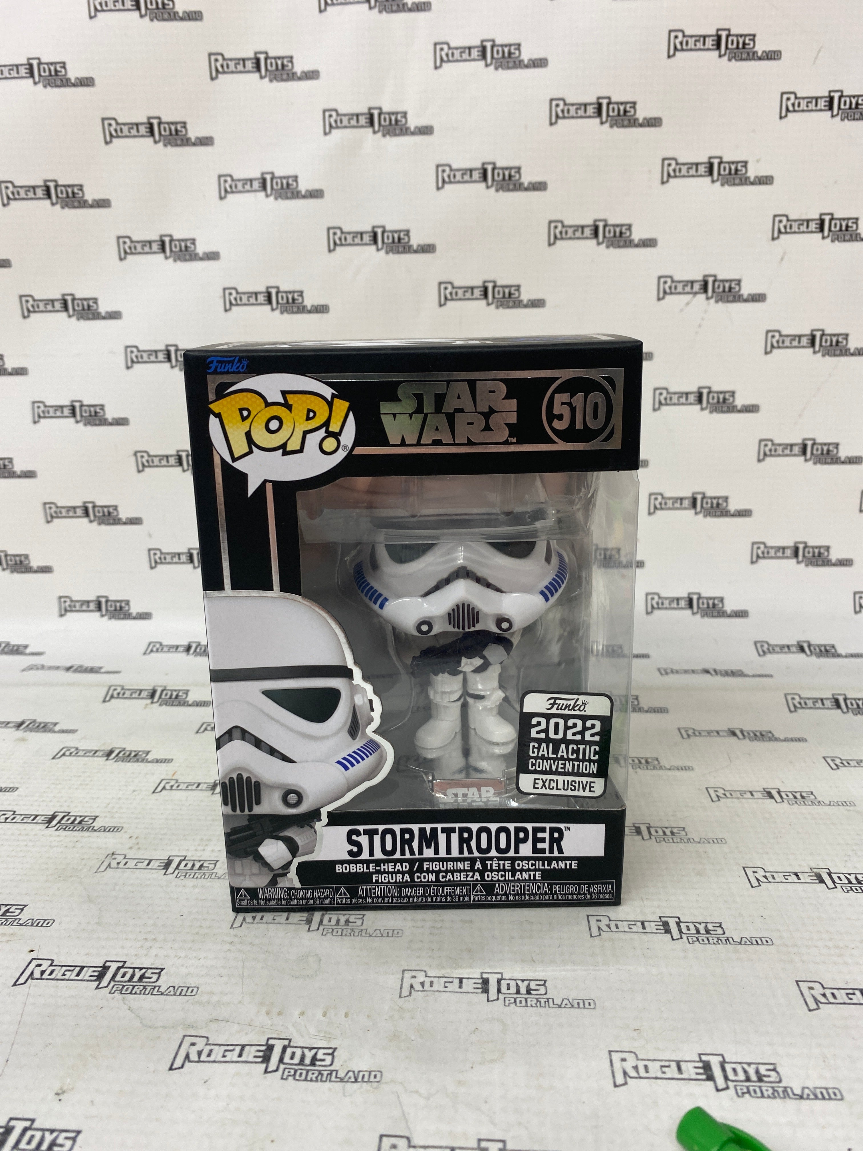 Funko POP! Star Wars Stormtrooper #510 2022 Galactic Con Exclusive