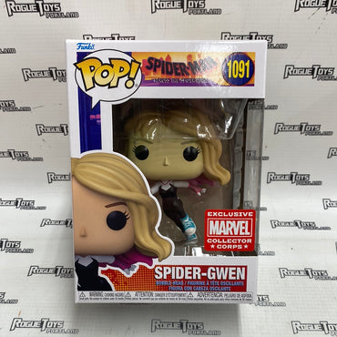 Funko POP! Spider-Man Across The Spider-Verse Spider-Gwen #1091 Collector Corps Exclusive