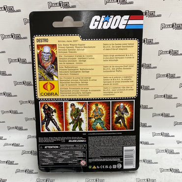 GI JOE Classified Retro Card Destro