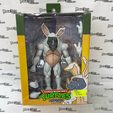 NECA TMNT Cartoon Rocksteady (Bunny Suit) -(Open Box)