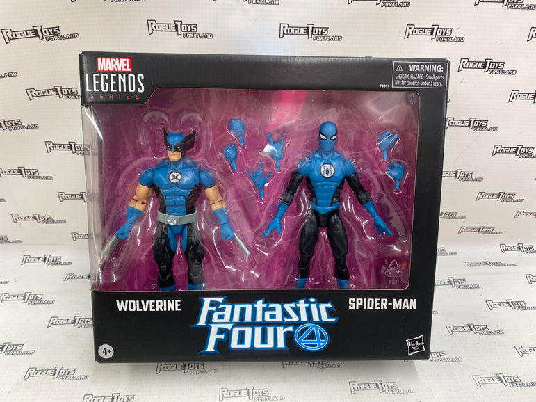 Marvel Legends Fantastic Four Wolverine & Spider-Man 2-Pack