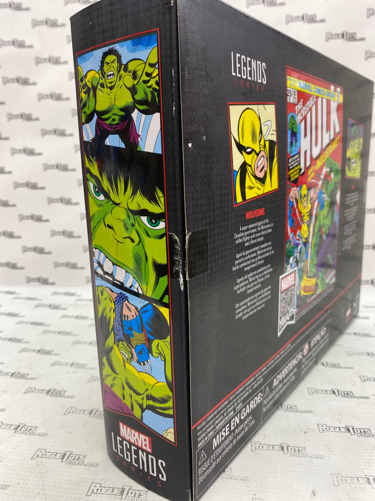 Marvel Legends 80 Years Wolverine VS Hulk (Open Box)