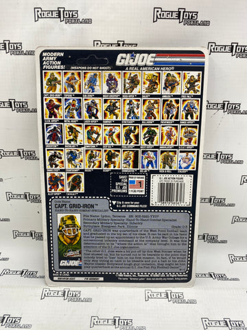 Vintage GI JOE Capt. Grid-Iron MOC