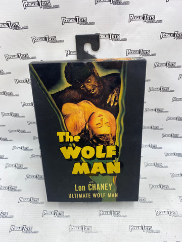 NECA Universal Monsters Ultimate Wolf Man Silver Screen Edition
