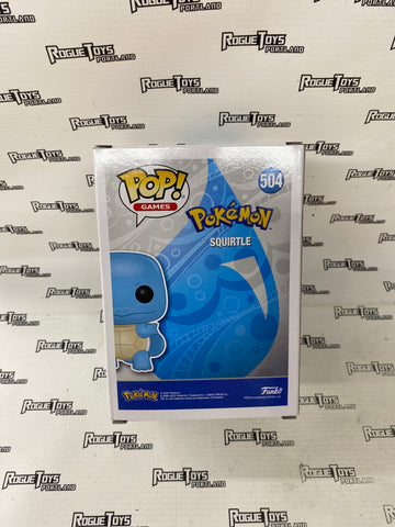 Funko POP! Games Pokémon Squirtle #504 2021