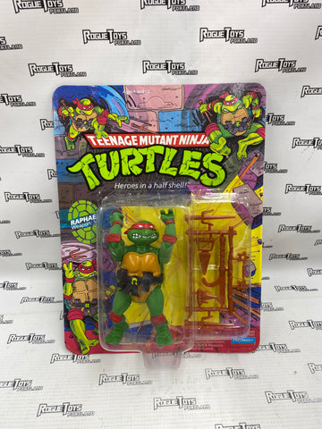 Vintage TMNT Raphael MOC (Hard Head 10 Back)