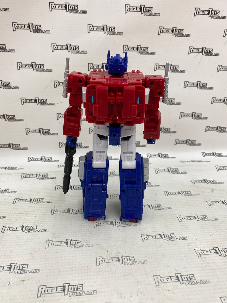 Transformers Studio Series 86 Optimus Prime MTMTE Battle Damaged