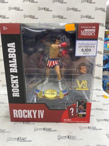 McFarlane Toys Movie Maniacs Rocky IV Rocky Balboa Figurine