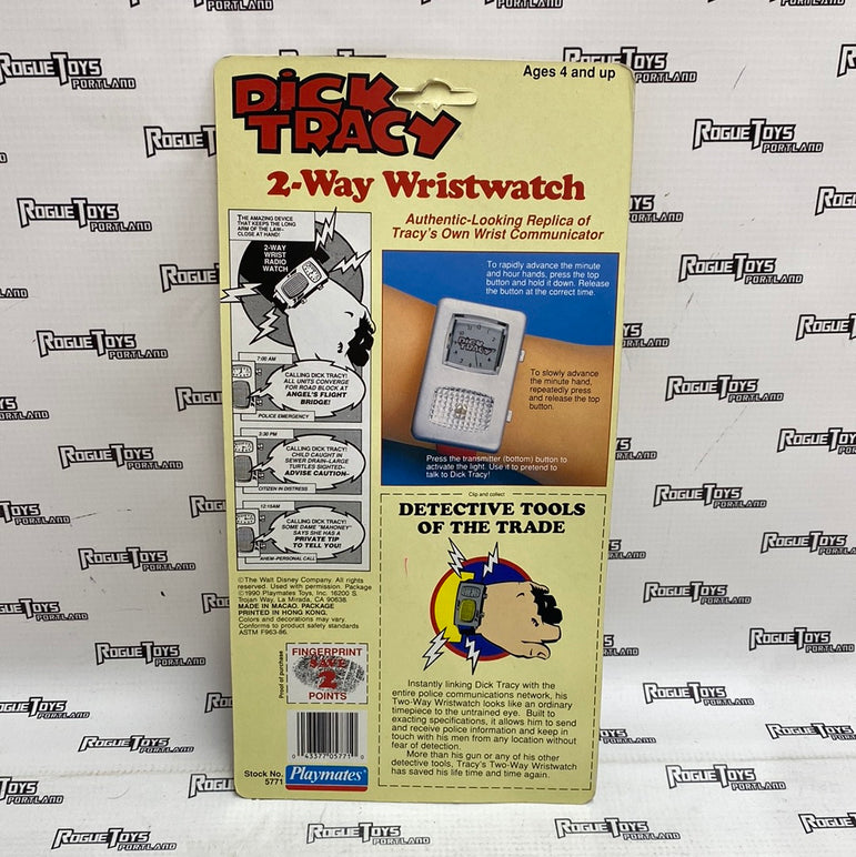 Vintage Playmates Dick Tracy 2-Way Wristwatch