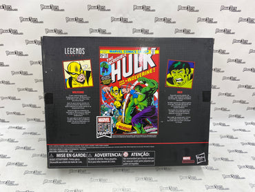 Marvel Legends 80 Years Wolverine VS Hulk (Open Box)