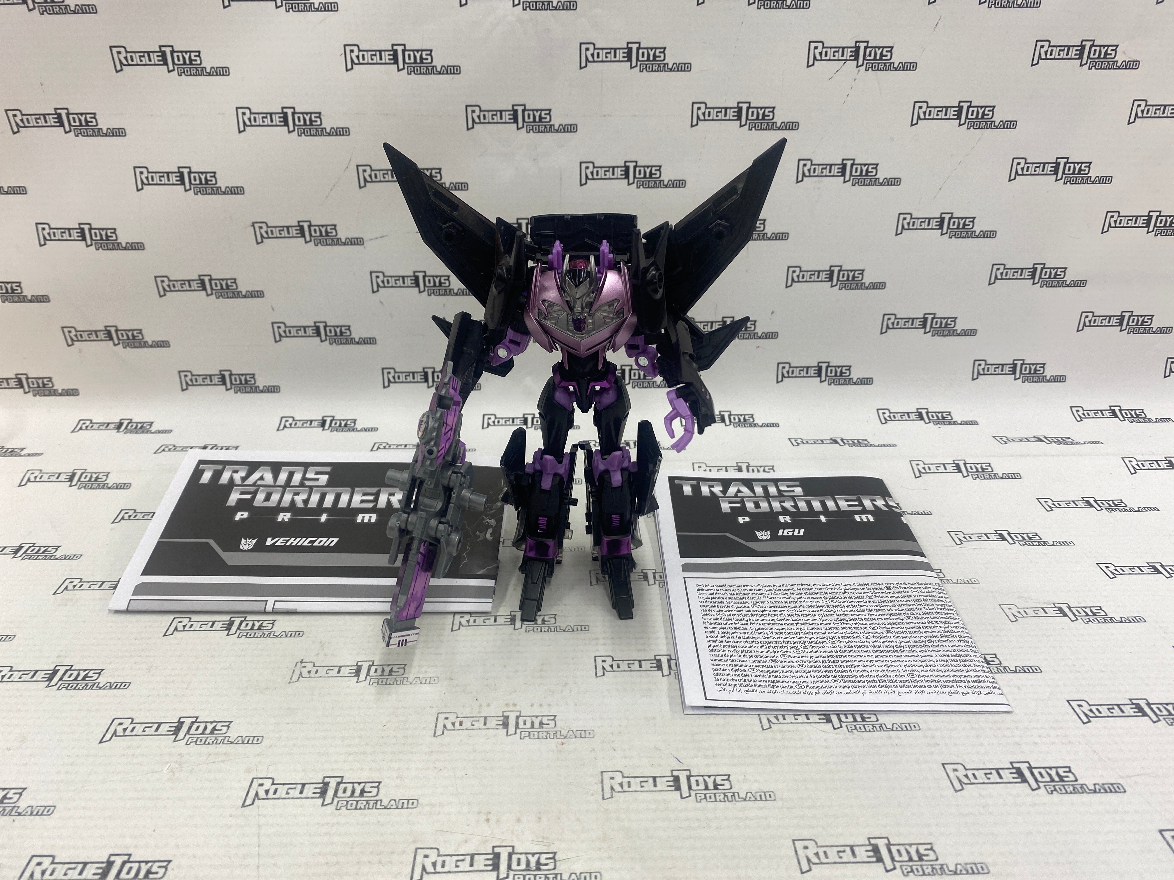 Transformers Prime Japan Arms Micron AM-16 Jet Vehicon & Igu