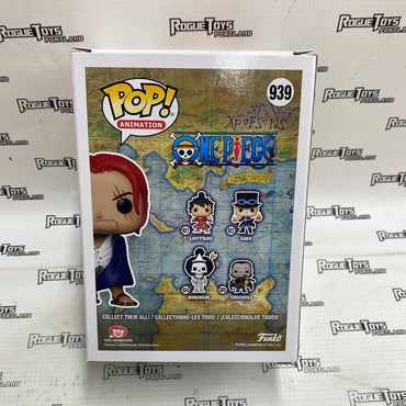 Funko POP! Animation One Piece Shanks #939 Big Apple Collectibles Exclusive