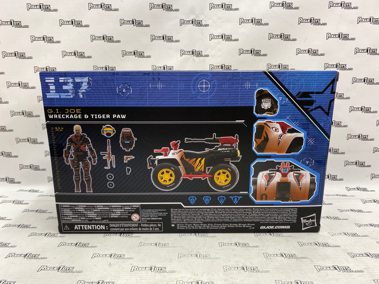 GI JOE Classified Wreckage & Tiger Paw