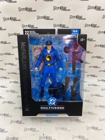 McFarlane Collector Edition 49 DC Multiverse Blackhawk (Platinum Edition)