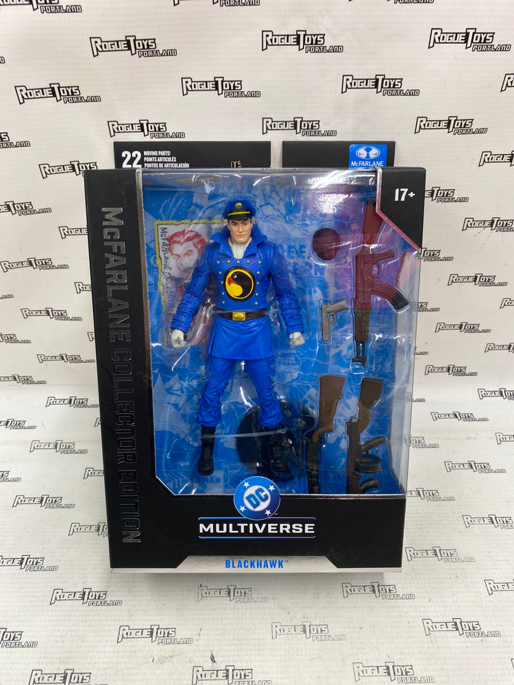 McFarlane Collector Edition 49 DC Multiverse Blackhawk (Platinum Edition)
