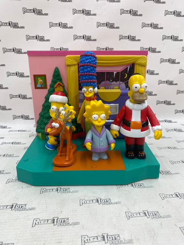 Playmates The Simpsons World of Springfield The Simpsons Family Christmas (Toys R Us Exclusive)