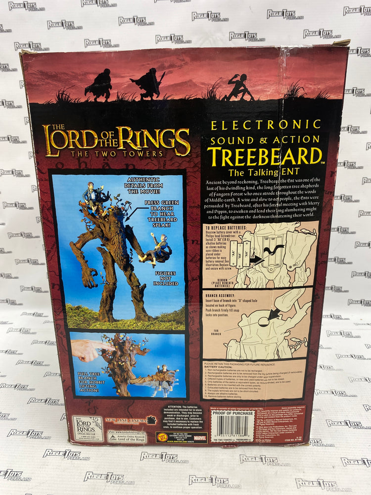 Toy Biz LOTR Two Towers Treebeard  (Talking)