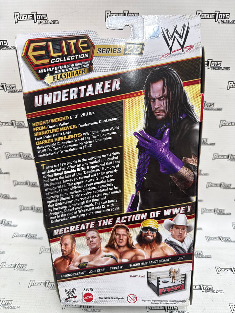 WWE Series 23 Elite Collection Flashback Undertaker