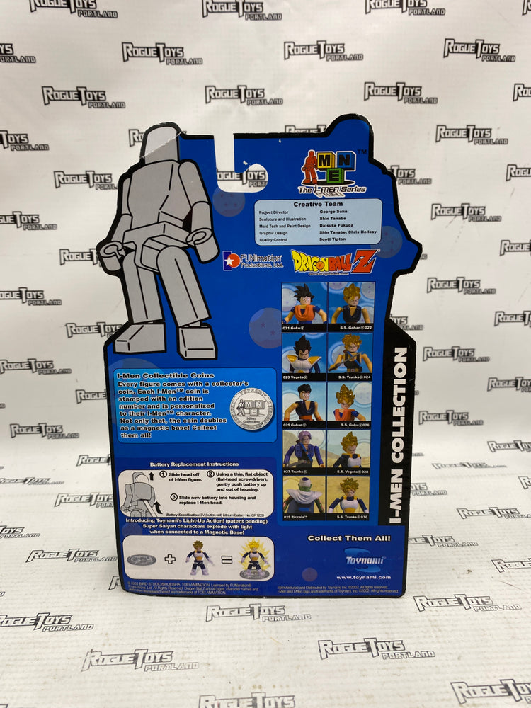 I-MEN DragonBall Z Vegeta 023 & Super Saiyan Trunks 024