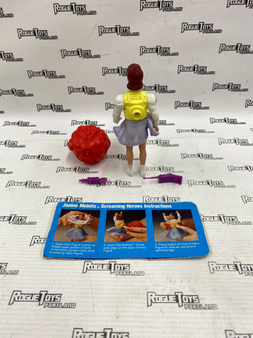 Vintage The Real Ghostbusters Screaming Heroes Janine Melnitz