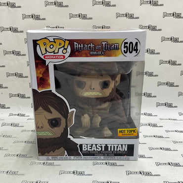 Funko POP! Animation Attack on Titan Beast Titan #504 Hot Topic Exclusive