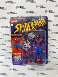 Marvel Legends Retro Spider-Man The Animated Series Cel Shaded Spider-Man Walmart Exclusive