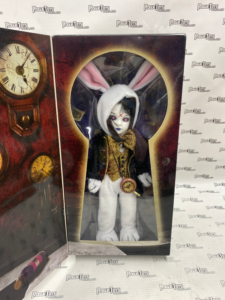 Mezco Living Dead Dolls In Wonderland Eggzorcist as The White Rabbit