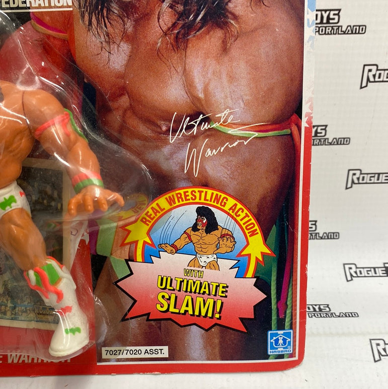 Vintage Hasbro WWE Series 2 Ultimate Warrior with Ultimate Slam