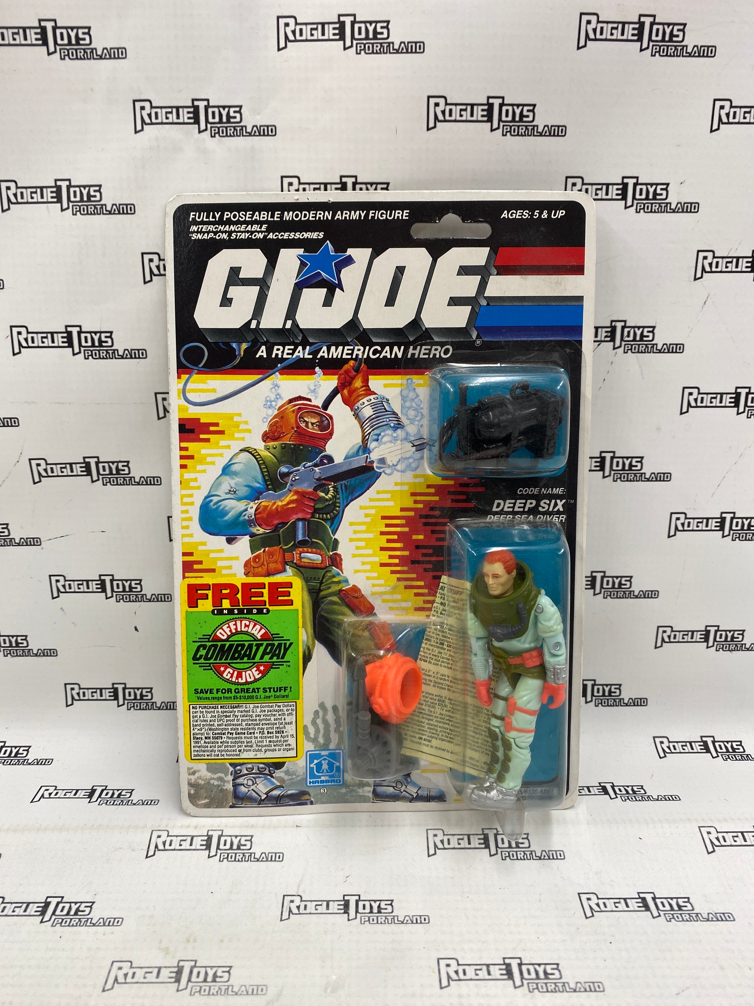Vintage GI JOE Deep Six V2 MOC