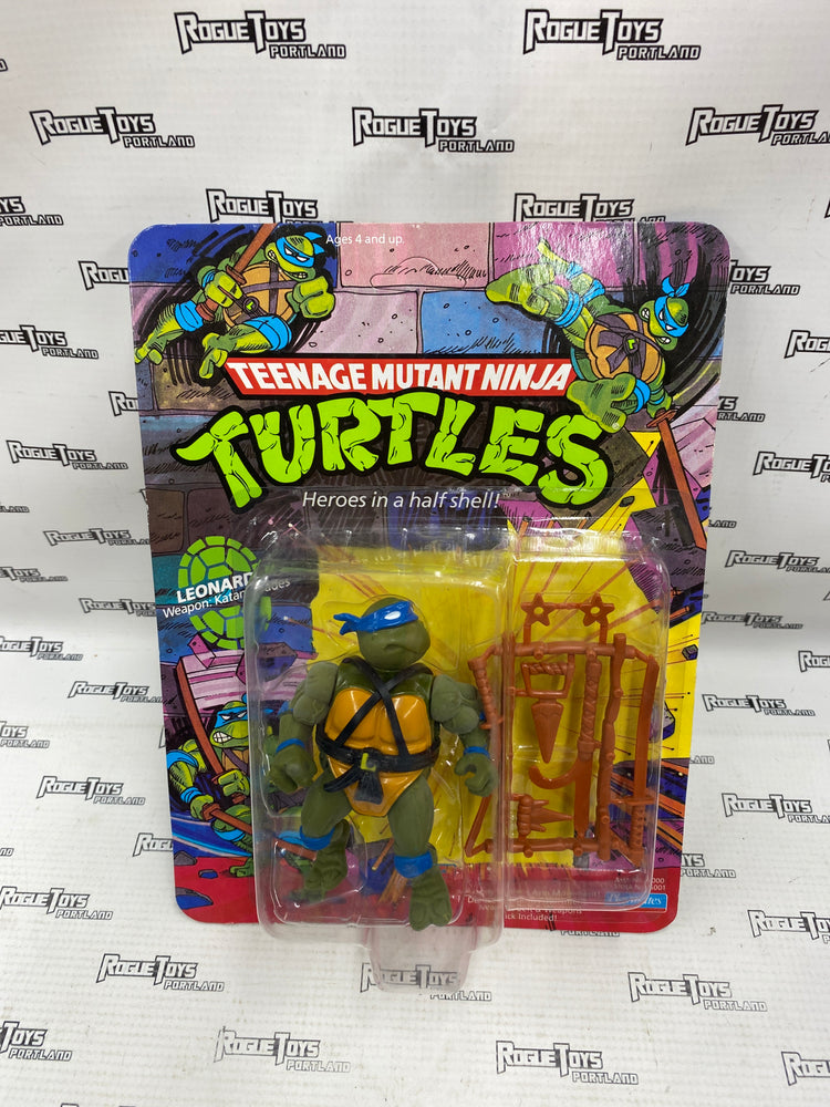 Vintage TMNT Leonardo MOC (Hard Head 10 Back)