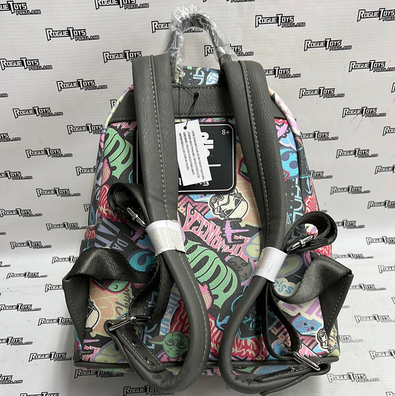 Loungefly Star Wars Pastel Sticker Mini Backpack