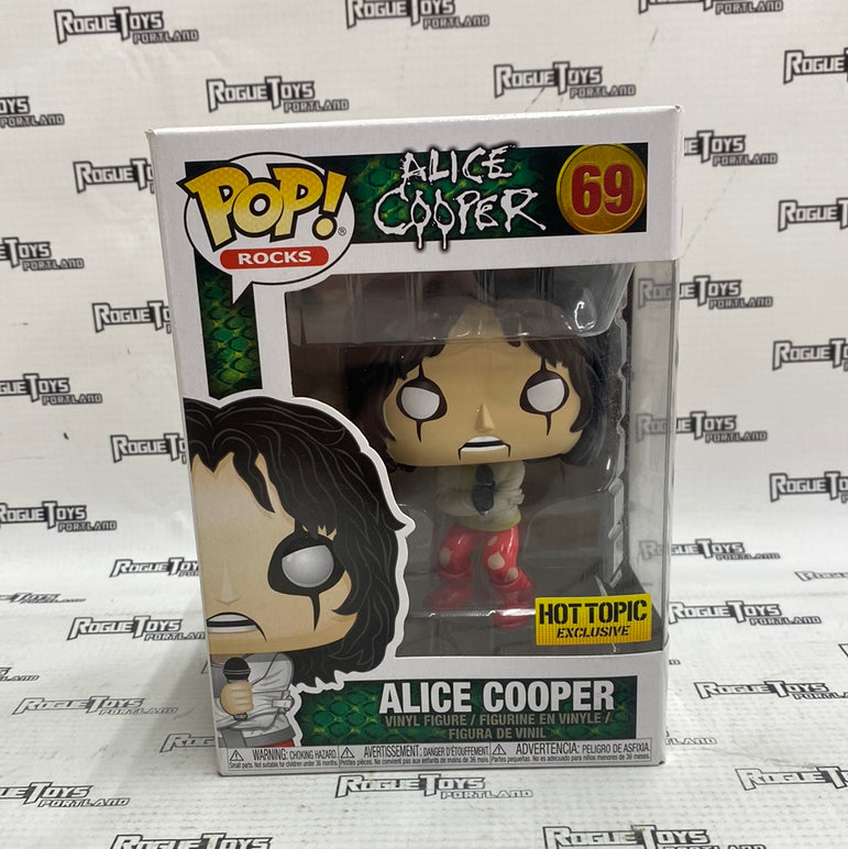 Funko POP! Rocks Alice Cooper #69 Hot Topic Exclusive