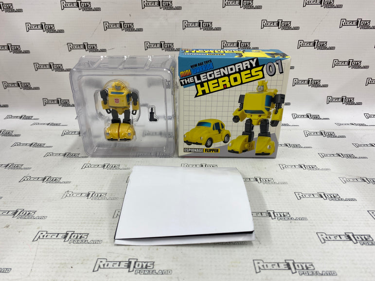 New Age Toys The Legendary Heroes 01 Espionage Flipper (Open Box)
