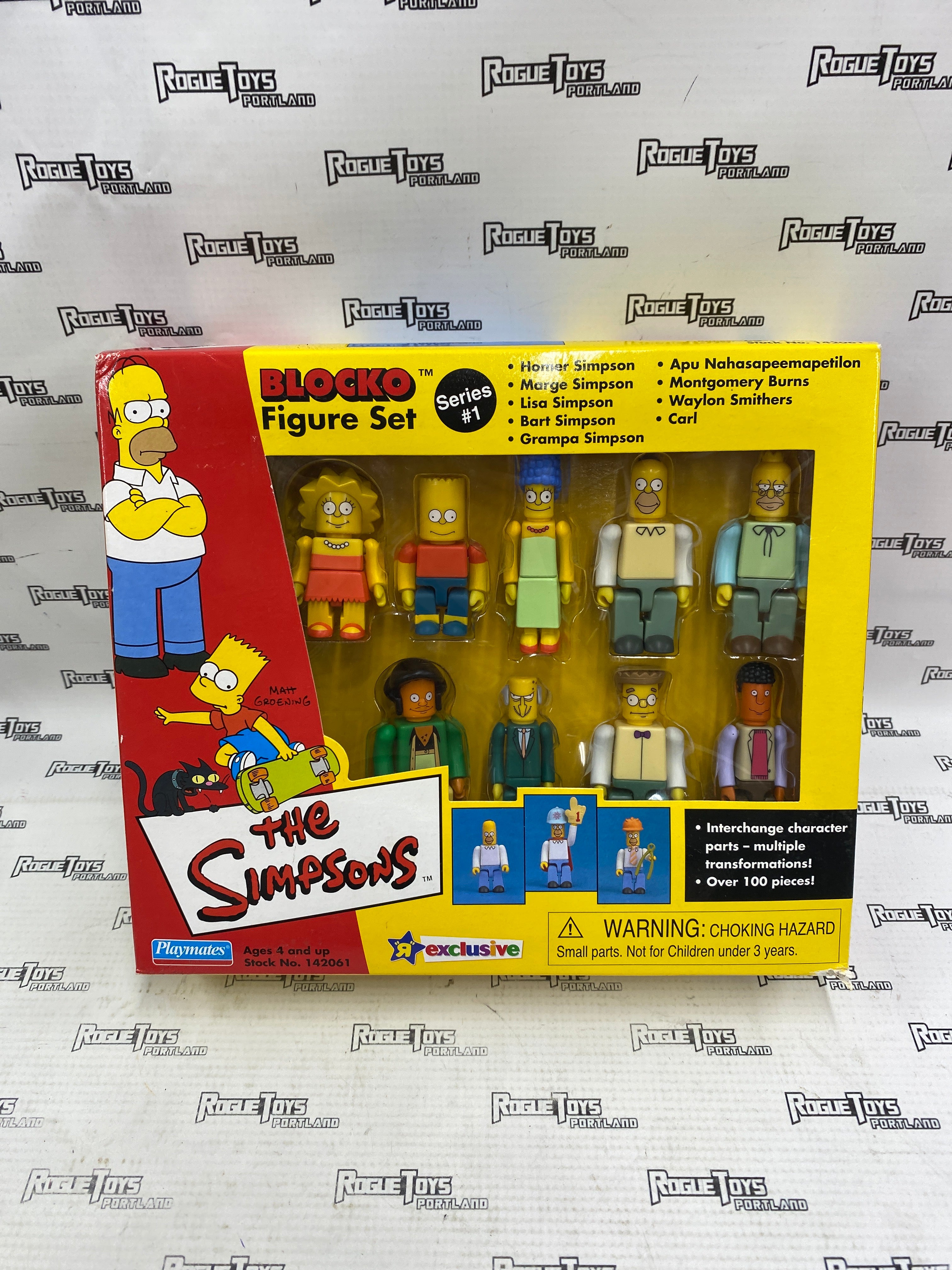 The Simpsons BLOCKO Figure Set Toys R Us Exclusive