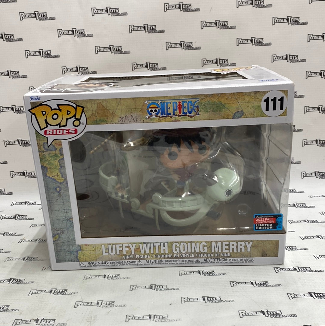 Funko POP! Rides One Piece Luffy with Going Merry #111 2022 Fall Con Exclusive