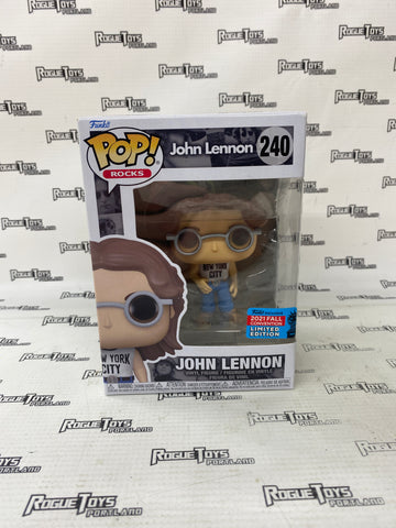 Funko POP! Rocks John Lennon #240 2021 Fall Con Exclusive