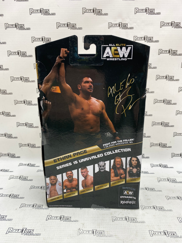 AEW Unrivaled Collection Series 15 Ethan Page (Rare 1 of 3000)