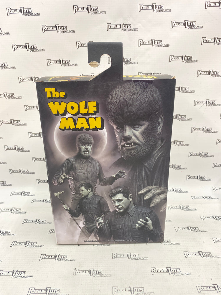 NECA Universal Monsters Ultimate Wolf Man Silver Screen Edition