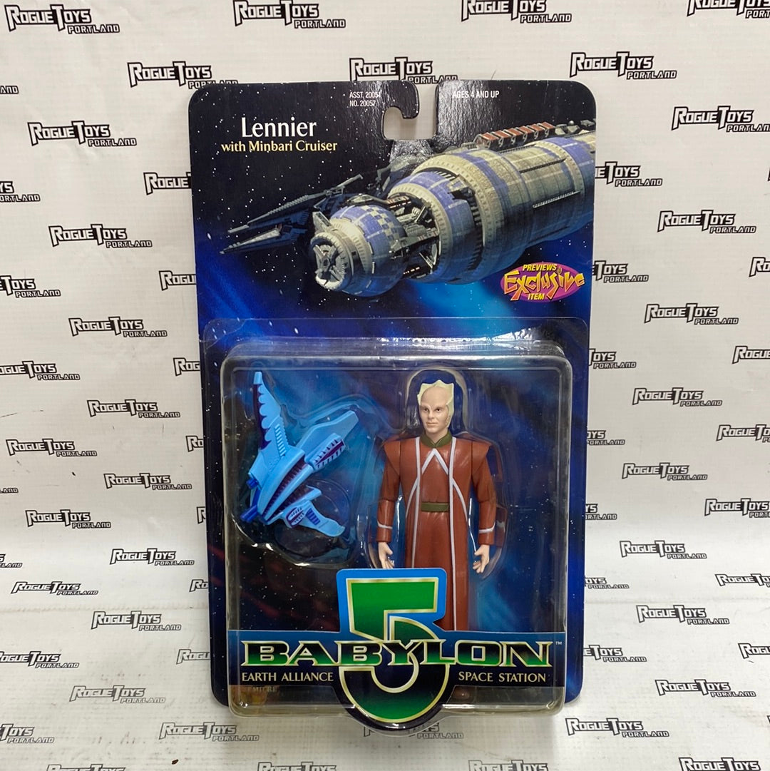 Babylon 5 Lennier with Minbari Cruiser - Red Robe(Previews Exclusive)