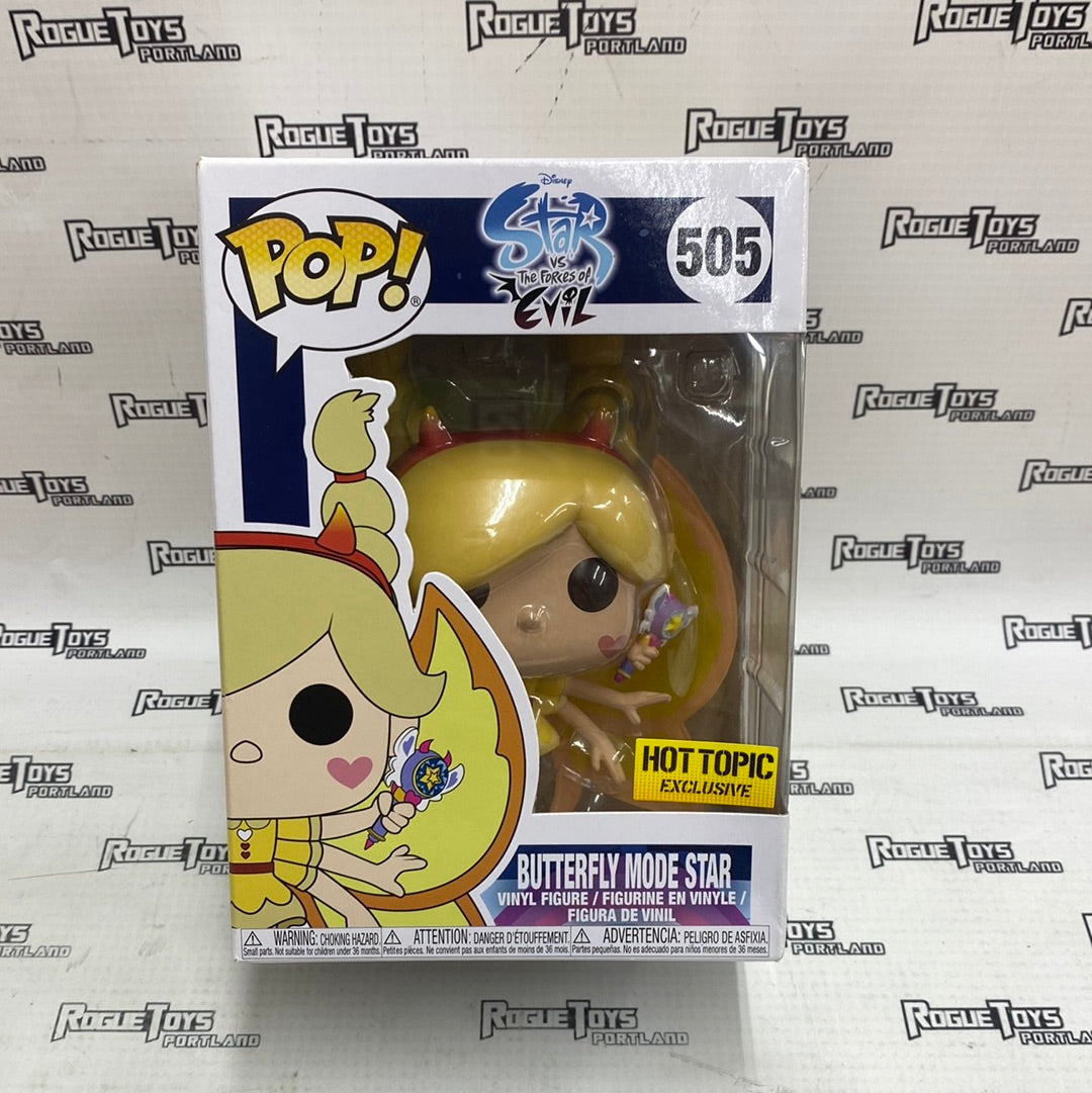 Funko POP! Star Vs The Forces of Evil Butterfly Mode Star #505 Hot Topic Exclusive