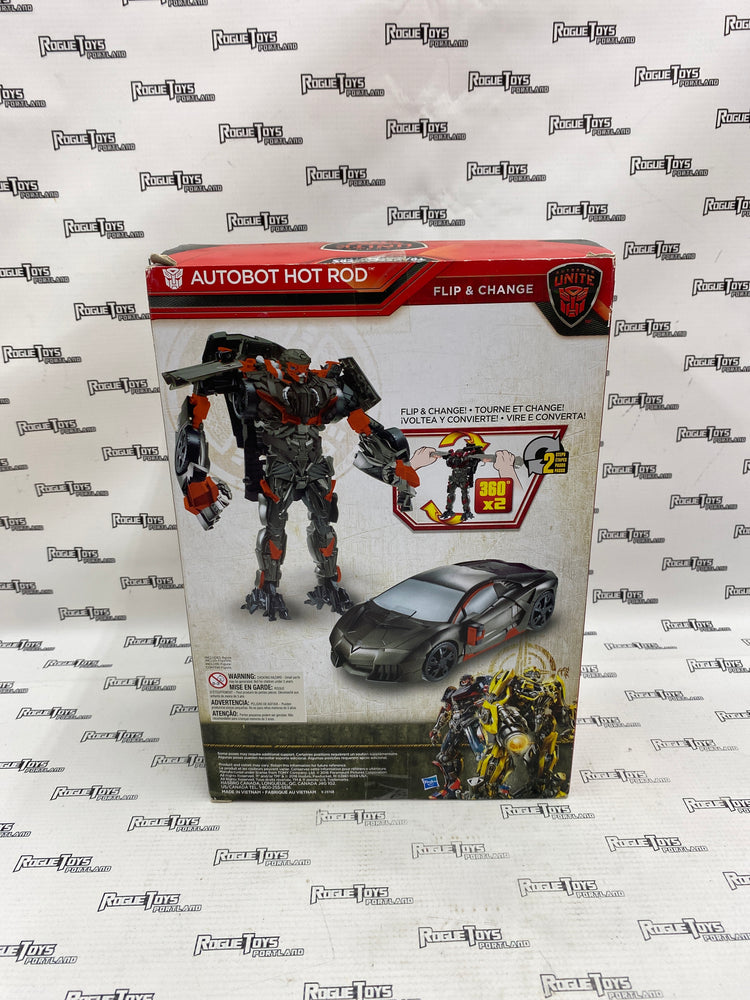 Transformers The Last Knight Flip & Change Hot Rod Walmart Exclusive