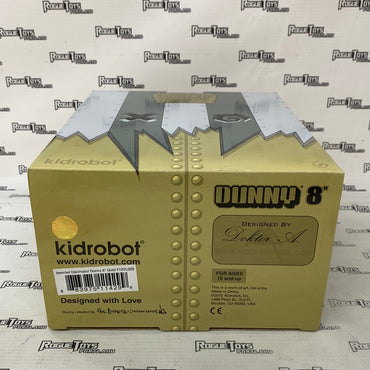 Kidrobot Dunny 8” Teslasteins Ironclad Decimator Dunny (Gold Edition)