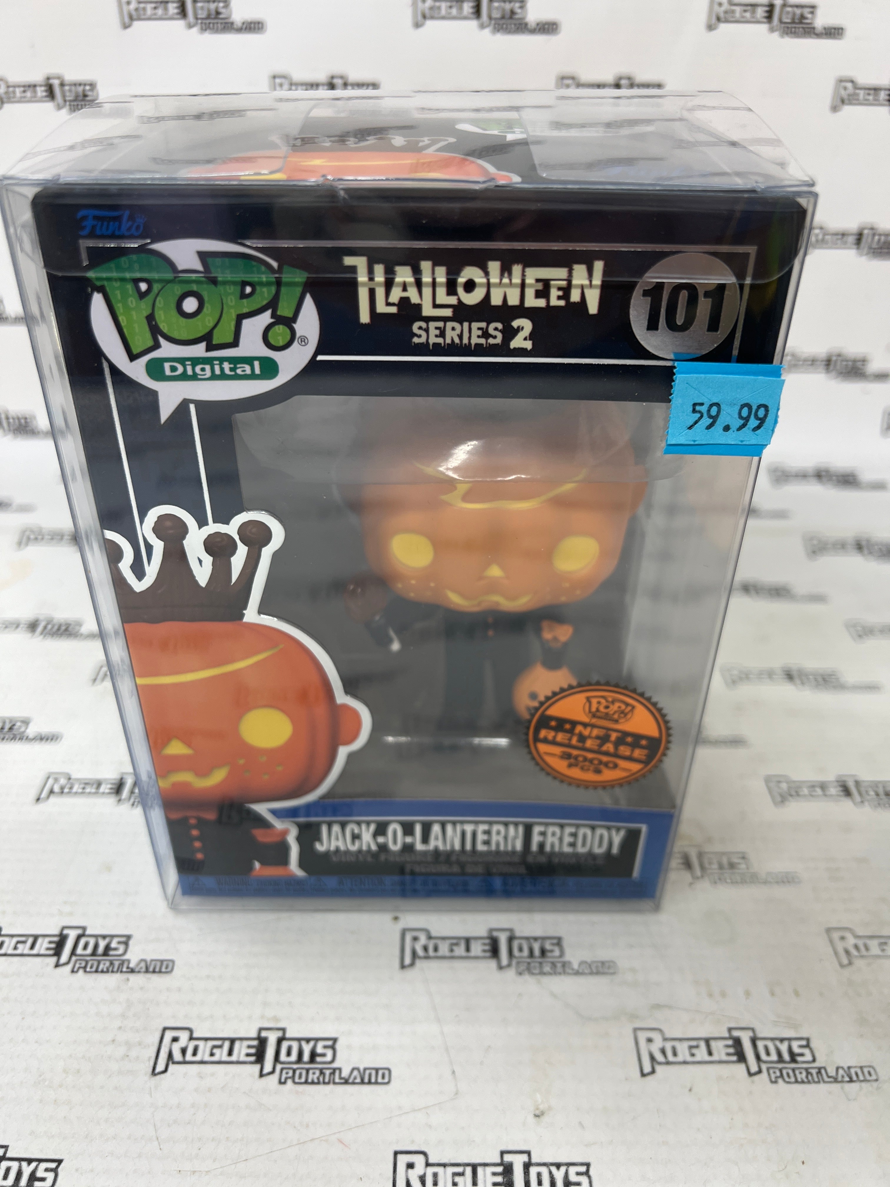 Funko POP! Digital Halloween Jack-O-Lantern Freddy (NFT Release)