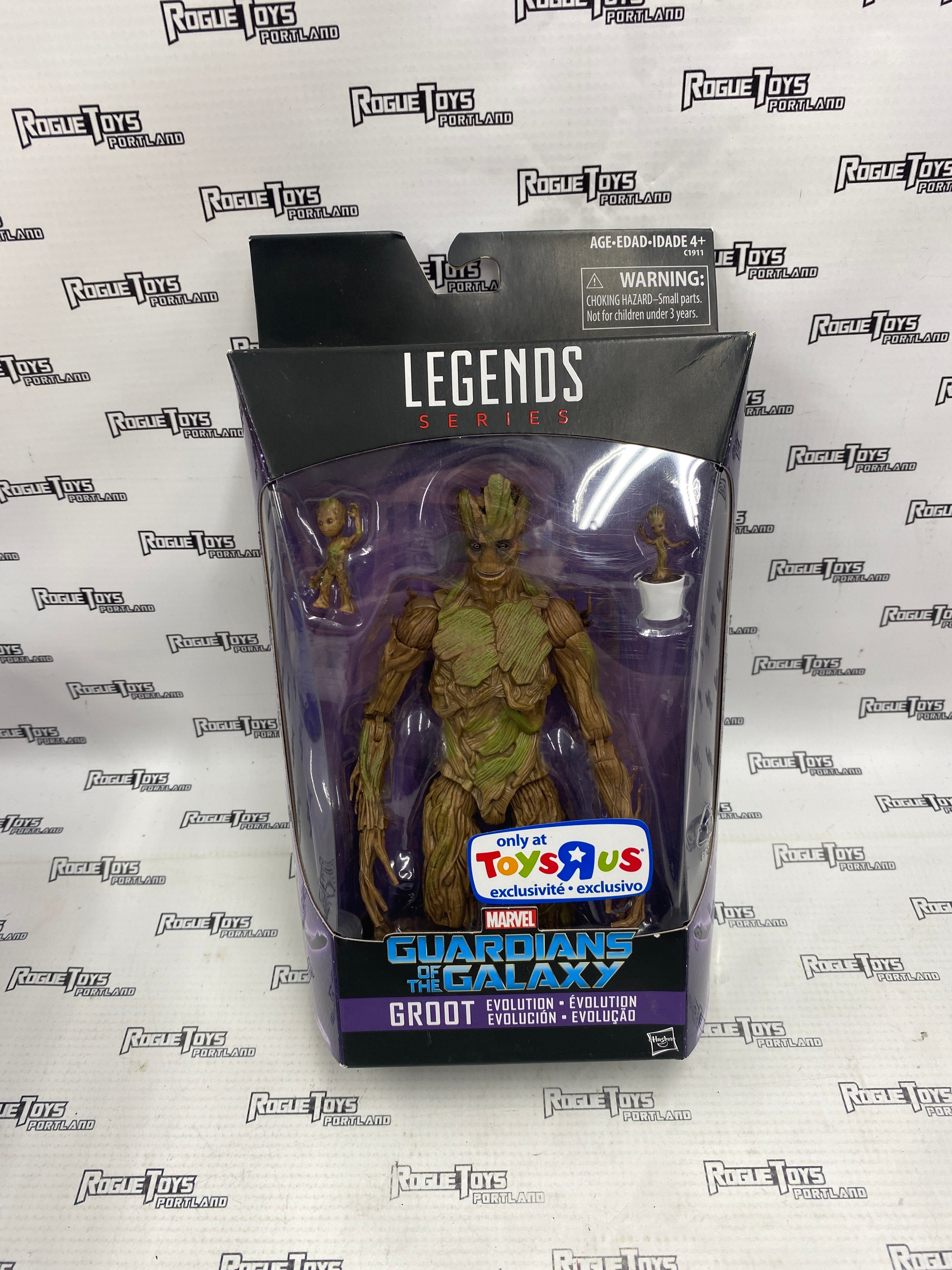 Marvel Legends Groot Evolution Toys R Us Exclusive
